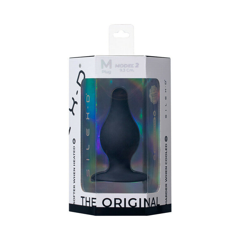 SILEX-D The Original Model 2 Plug 3.5 in. Black M